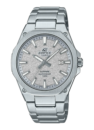 Мужские часы casio edifice efr-s108de-8a стальной браслет серебристый циферблат