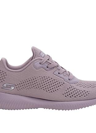 Кроссовки женские skechers bobs squad сиреневые
