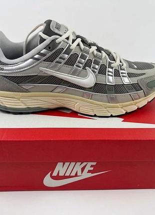 Nike p-6000 green/grey; найк п-6000 зелено-серые; размеры: 42,43,44; унисекс