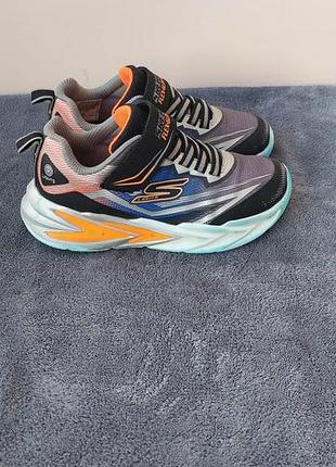 Кросівки для хлопчиків skechers, різнокольорові, розмір 28.5, довжина устілки 18 см