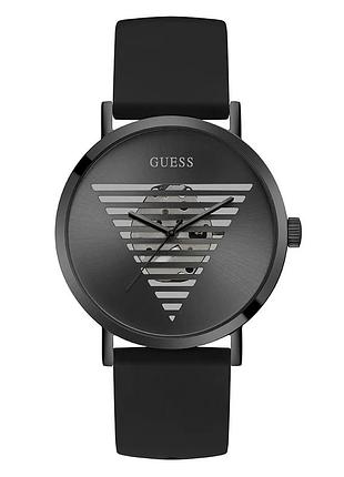 Guess gw0503g3 чоловічий годинник силіконовий ремінець чорний циферблат