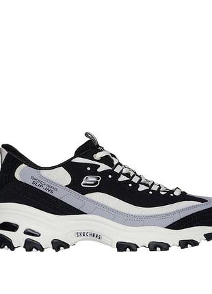 Кроссовки женские skechers d'lites-smooth nostalgia черные