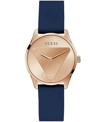 Guess gw0509l1 женские часы силиконовый ремешок циферблат розовое золото