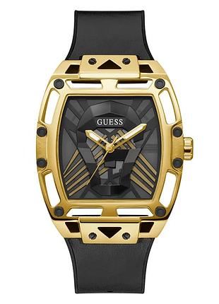 Guess gw0500g1 чоловічий годинник силіконовий ремінець чорний циферблат