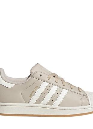Кроссовки женские adidas superstar ii w бежевые