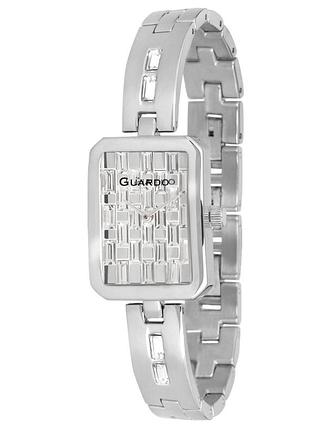 Guardo premium 012699-1 женские часы серебристый циферблат стальной браслет
