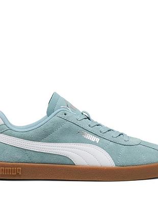 Кроссовки женские puma club ii голубые 39744429