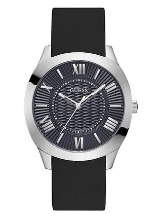 Guess gw0728g1 чоловічий годинник силіконовий ремінець синій циферблат