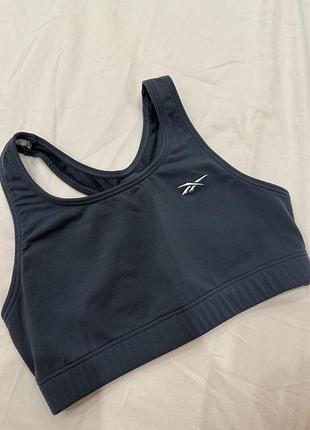 Топ жіночий reebok для спорту графітовий xs-s
