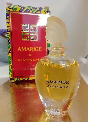 Givenchy amarige винтаж миниатюра 4мл