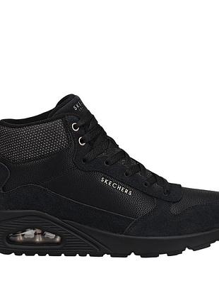 Черевики жіночі skechers uno чорні
