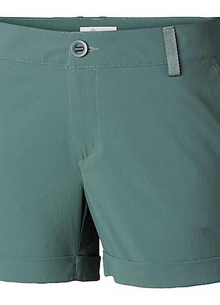 Шорты женские columbia firwood camp short pond зеленые