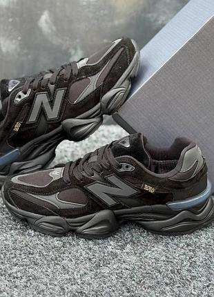 Кроссовки утепленные мужские new balance 9060 termo black термо