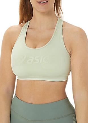Бра женский asics core asics logo bra мятный 2012c573-300