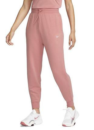 Штани жіночі nike w nk one df jogger pant рожеві