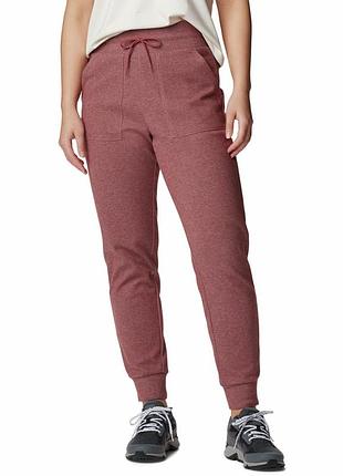 Штани жіночі columbia calico basin™ fleece jogger бордові