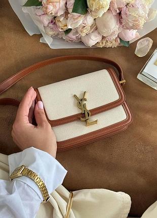 Yves saint laurent solferino textile
