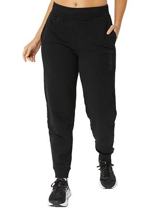 Штани жіночі asics logo sweatpant чорні 2032c844-002