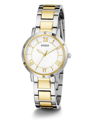 Guess dawn gw0404l2 жіночий годинник білий циферблат сталевий браслет