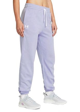 Штани жіночі under armour ua rival terry jogger блакитні