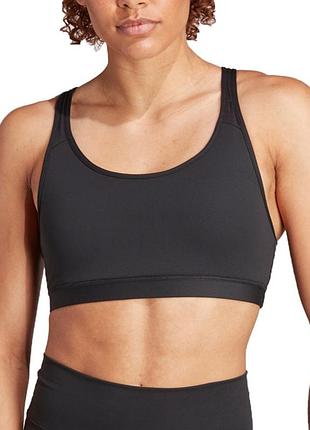 Бра женский adidas all me ess ms черный
