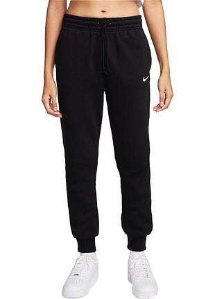 Штани жіночі nike w nsw phnx flc mr pant std чорні