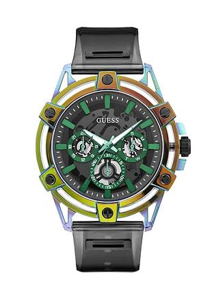 Guess gw0806g5 чоловічий годинник полімерний ремінець чорний циферблат