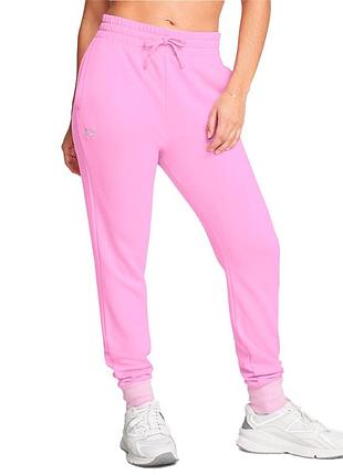 Брюки женские under armour ua rival fleece jogger розовые