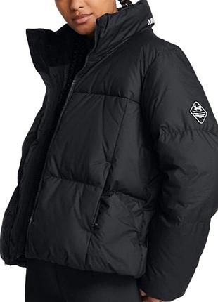 Куртка жіноча under armour limitless down puffer jacket чорна