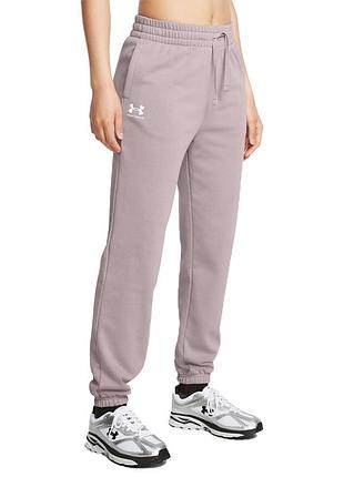 Брюки женские under armour ua rival terry jogger серые