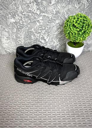 Salomon speedcross vario 2 кроссовки полуботинки 47 размер трекинговые черные