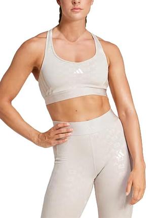 Бра женский adidas pwr ms hyglm q4 бежевый