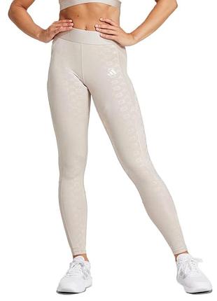 Леггинсы женские adidas hyglm 1/1 l q4 бежевые