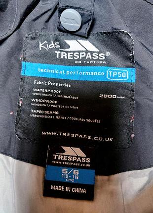 Термо куртка 2 в 1 trespass р 5-6 лет 3