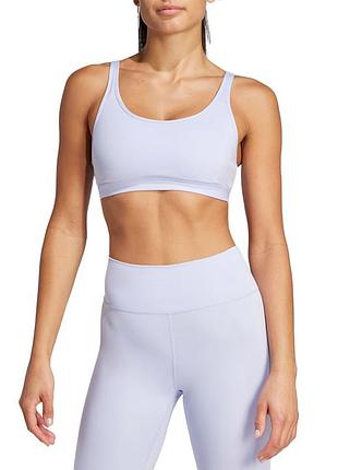 Бра женский adidas all me ess ms фиолетовый