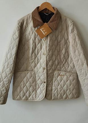 Женская стеганая куртка barbour summer liddesdale quilt — размер uk 16 / euro 42 / l-xl