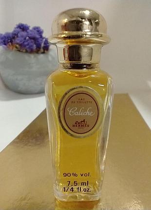 Hermes caleche  7,5 ml винтажная миниатюра