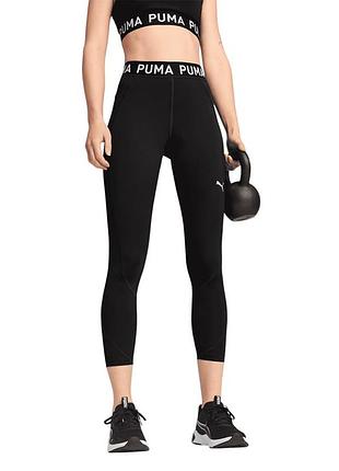 Леггинсы женские puma w puma strong tight - hw fl черные 52600001