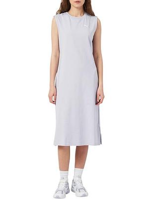 Платье женское puma ess dress голубое 68564347
