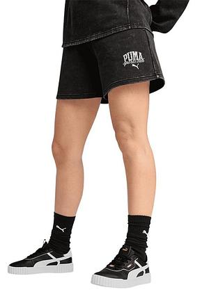 Шорты женские puma class shorts черные 68503501