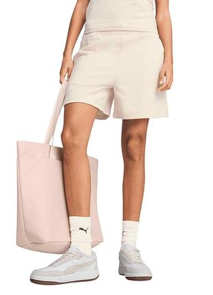 Шорты женские puma puma class shorts бежевые 68503887