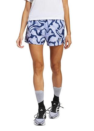 Шорты женские adidas run it bl sho w фиолетовые