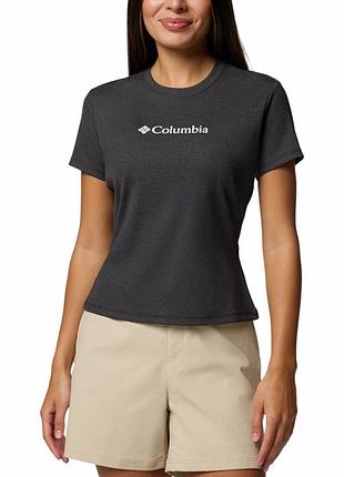 Футболка жiноча columbia columbia move™ ss tee чорна