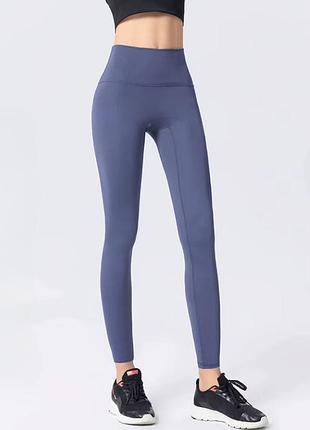 Жіночі спортивні легінси basic sport c2 (1852-48-04) синій xxl