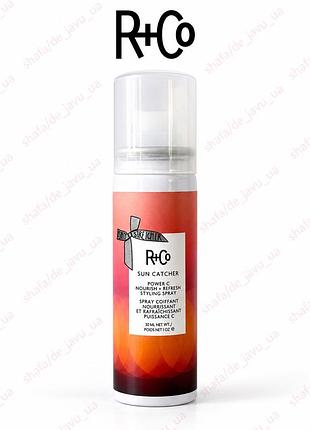 Спрей для укладки волосся r+co sun catcher power c styling spray 30 мл