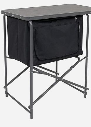 Стіл кемпінговий bo-camp logan 80x45 cm anthracite (1693675)