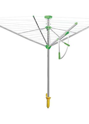 Сушарка для белья уличная juwel novaplus 600 lift green (30091)