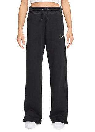 Штани жіночі nike w nsw phnx flc hr pant wide 2 чорні