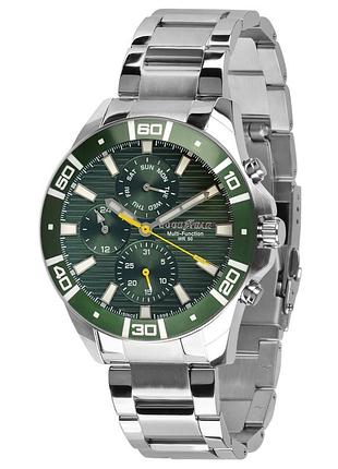 Goodyear g.s01262.01.04 чоловічий годинник темнозелений циферблат сталевий браслет