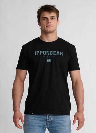 Сіра футболка ippon gear claim xs чорний, s